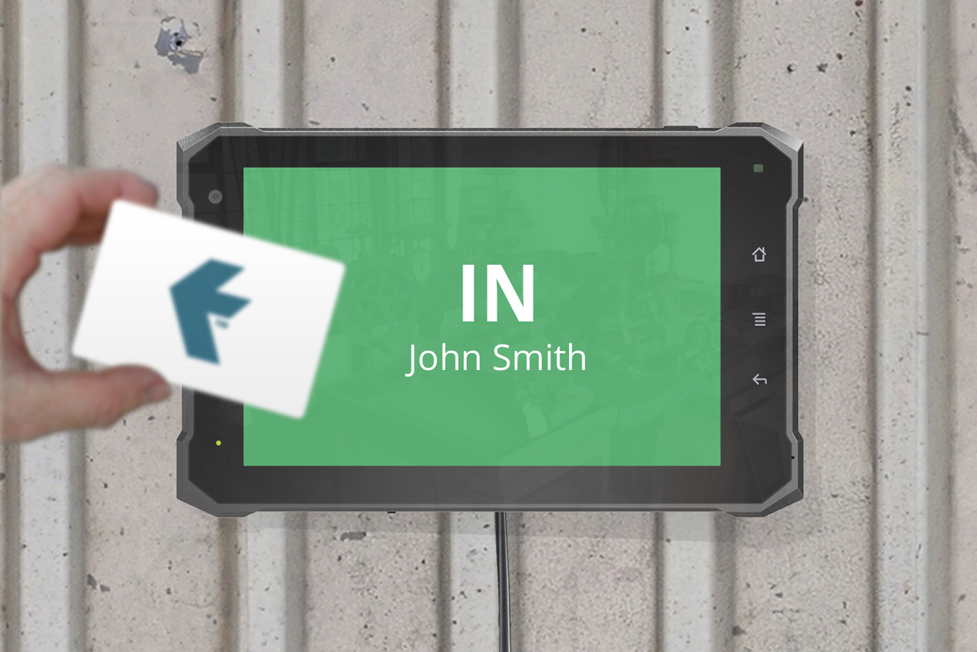 Wireless Time Card Machine with Online Timesheets & Job Hours